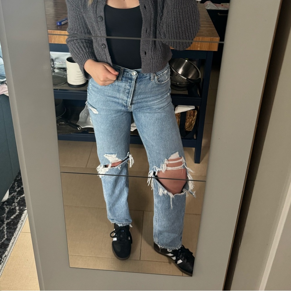 Agolde distressed jeans